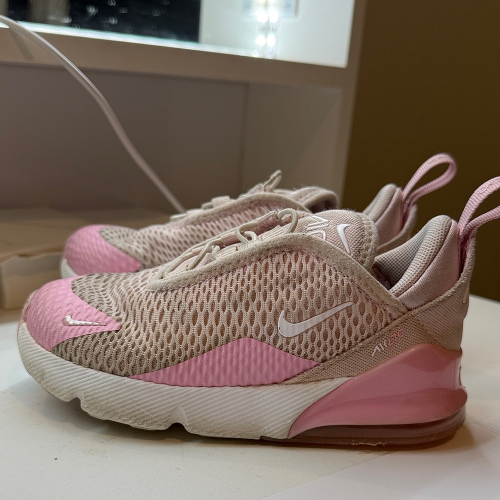 Nike Kids Sneakers Pink and White